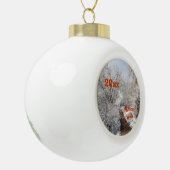 Winter Wonderland Sjabloon Ornament (Links)