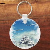 Winter Wonderland Sleutelhanger (Voorkant)