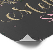 Winter Wonderland Sneeuwbord Poster (Hoek)