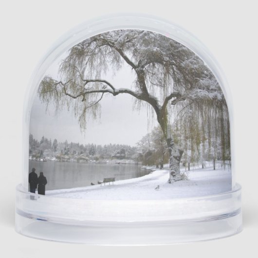 Winter Wonderland Snow Globe Snow Forest Snowglobe (Avant)
