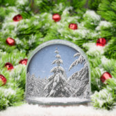 Winter Wonderland Snow Globe Snow Forest Snowglobe (Noël)