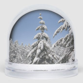 Winter Wonderland Snow Globe Snow Forest Snowglobe Sneeuwbol (Voorkant)