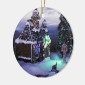 Winter Wonderland Snow Scene 2020 Keramisch Ornament (Links)