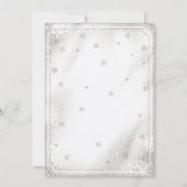 Winter Wonderland Snowflake Wedding Invitations (Dos)