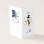 Winter Wonderland Snowman *ensemble de 25 cartes d (Outside)