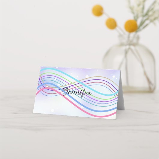 Winter Wonderland Snowy Name Place Holder (Voorkant)