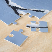 Winter Wonderland Snowy Tree Branches Painted Legpuzzel (Zijkant)