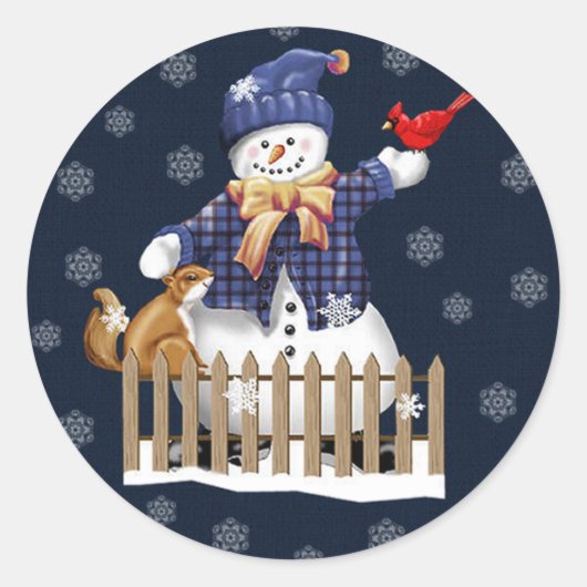 Winter Wonderland Sticker (Voorkant)