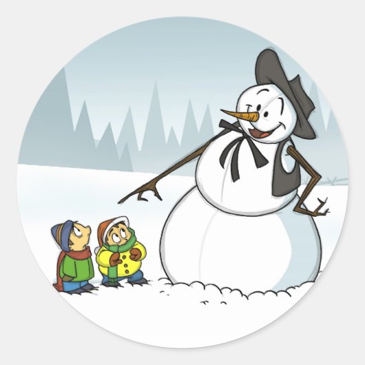 Winter Wonderland Stickers (Voorkant)