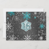 Winter Wonderland Sweet 16 Party Photo Invitations (Dos)