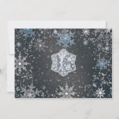 Winter Wonderland Sweet 16 Party Photo Invitations (Dos)