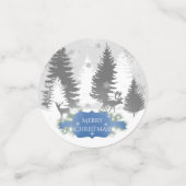 Winter Wonderland Table Confetti - Blue (Kleine voorkant)