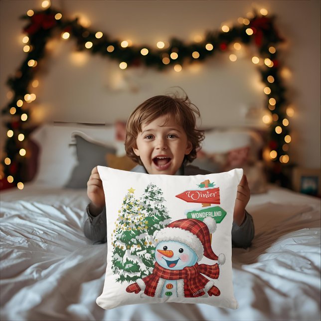 Winter Wonderland - Throw Pillow Kussen (Creator heeft geüpload)