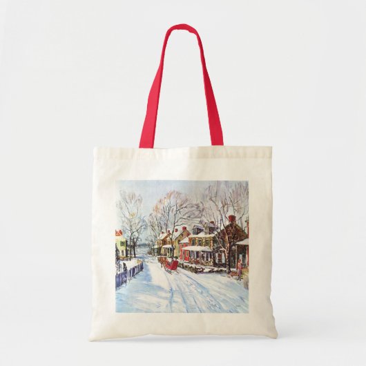 Winter Wonderland Tote Bag (Voorkant)