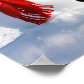 Winter Wonderland Trio 3D Sneeuwmannen Poster (Hoek)