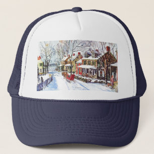 Winter Wonderland Trucker Pet