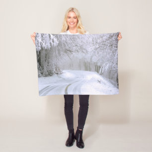 Winter Wonderland van Snow Fleece Deken