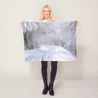 Winter Wonderland van Snow Fleece Deken