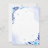 "Winter Wonderland Verjaardag" (Achterkant)