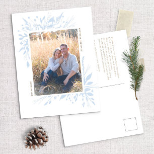 Winter Wonderland Vertical Holiday Photo Carte pos
