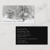 Winter Wonderland Visitekaartje (Voorkant / Achterkant)