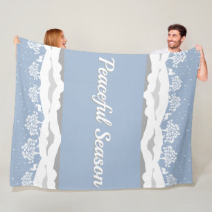 Winter Wonderland Vreedzaam Seizoen Fleece Deken
