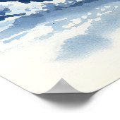 Winter Wonderland - Waterverf stijl Poster (Hoek)