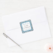 Winter Wonderland Wedding Favor Sticker 4 (Enveloppe)