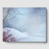 Winter Wonderland Wedding Gastenboek (Achterkant)