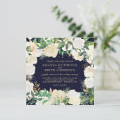 Winter Wonderland Wedding Invitations (Debout devant)