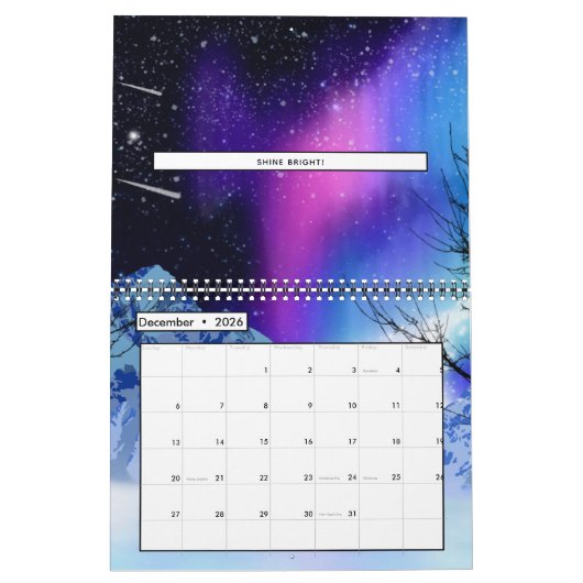 Winter Wonderlights Kalender (Dec 2026)