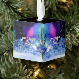 Winter Wonderlights Kubus Ornament