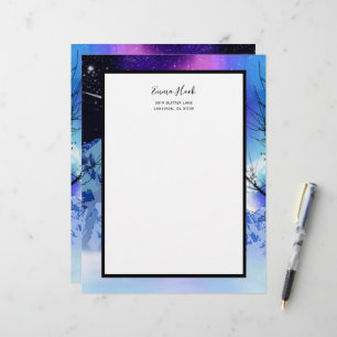 Winter Wonderlights Letterhead Briefhoofd