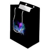 Winter Wonderlights Medium Gift Bag Medium Cadeauzakje (Achterkant Gekanteld)