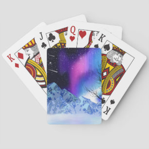 Winter Wonderlights Pokerkaarten