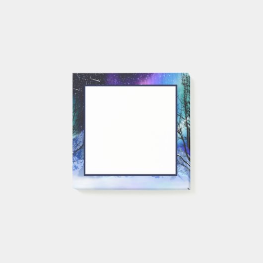 Winter Wonderlights Post-it Notes (Devant)