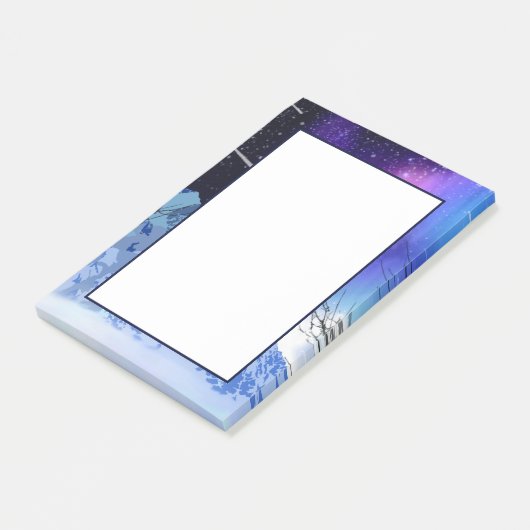 Winter Wonderlights Post-it Notes (Incliné)