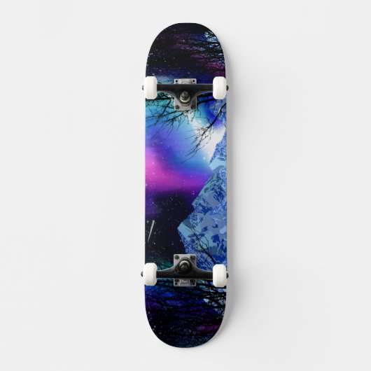 Winter Wonderlights Skateboard (Voorkant)