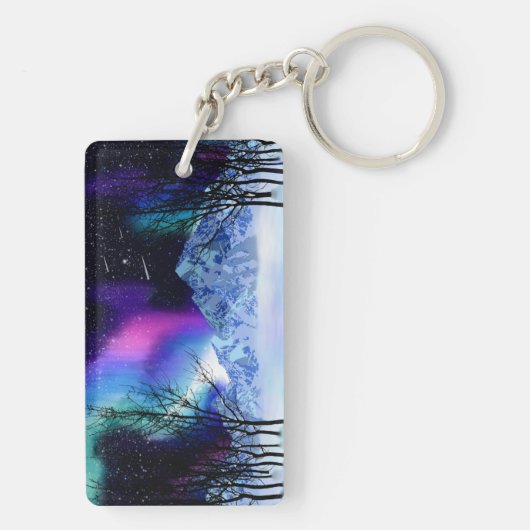 Winter Wonderlights Sleutelhanger (achterkant)