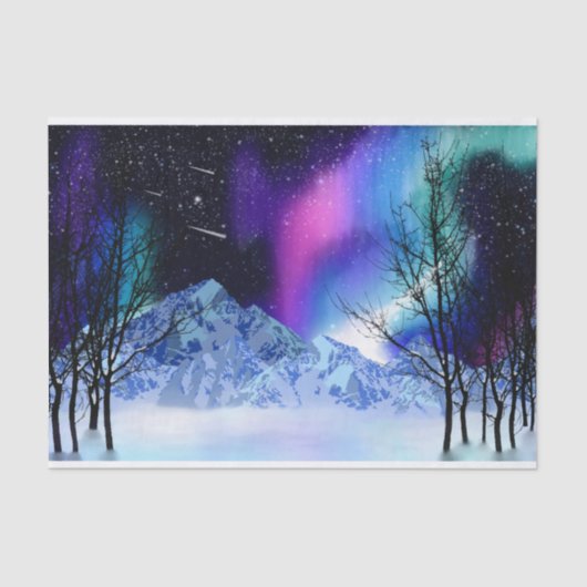 Winter Wonderlights Tissuepapier (Voorkant)