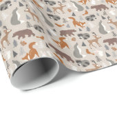 Winter Woodland Cadeaupapier (Rol Hoek)