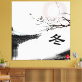 Winter Wrapped Canvas Afdruk (Insitu (Woonkamer))