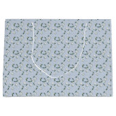 Winter Wreath Gift Bag Groot Cadeauzakje (Voorkant)