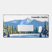 Winter Yellowstone: Snowy Geysers & Wildlife (Clavier et souris)