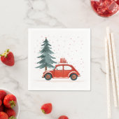 Winter, Yule & Kerstmis Feestelijke servetten (Insitu)