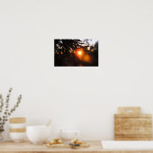 Winter Zon Poster (Keuken)