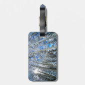 winterapens bagagelabel (Achterkant verticaal)