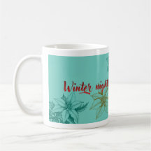 Winteravonden en koffielichten - Vintage Botanica