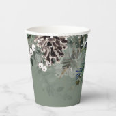 WinterBaby shower Papieren Bekers (Voorkant)