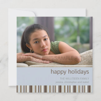 Winterband: Kerstfotokaart / Uitnodigen Kaart